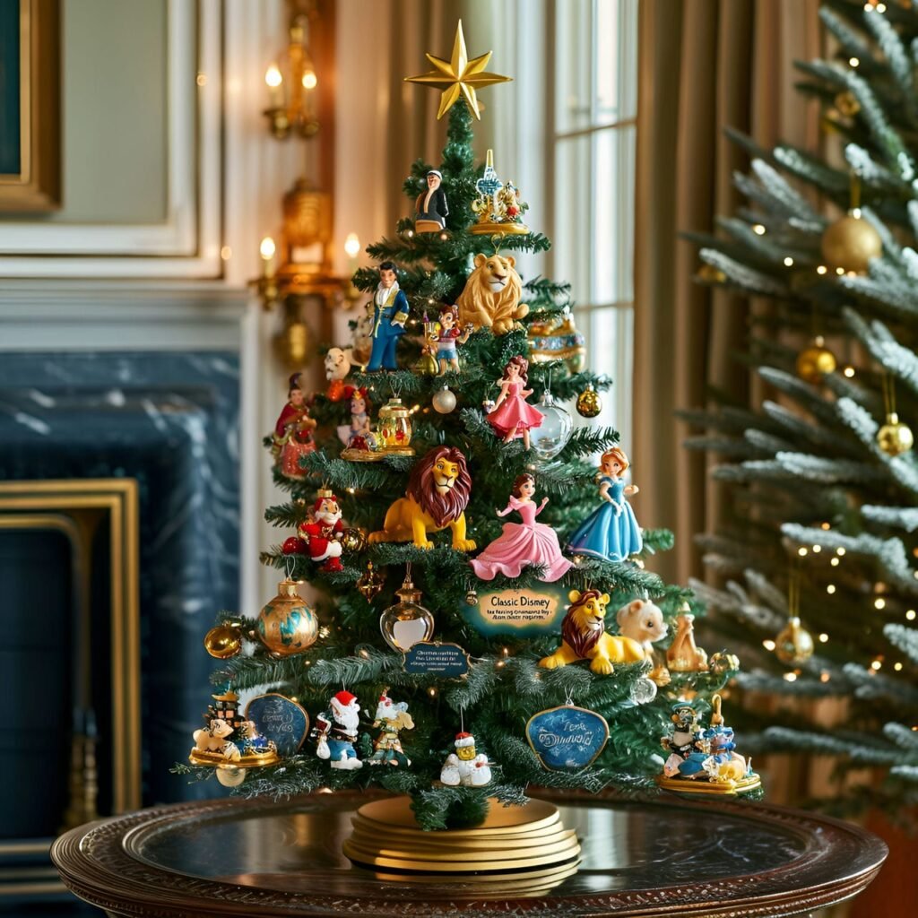 02. Disney Christmas Tree: Bring Magical Holiday Cheer to Your Home