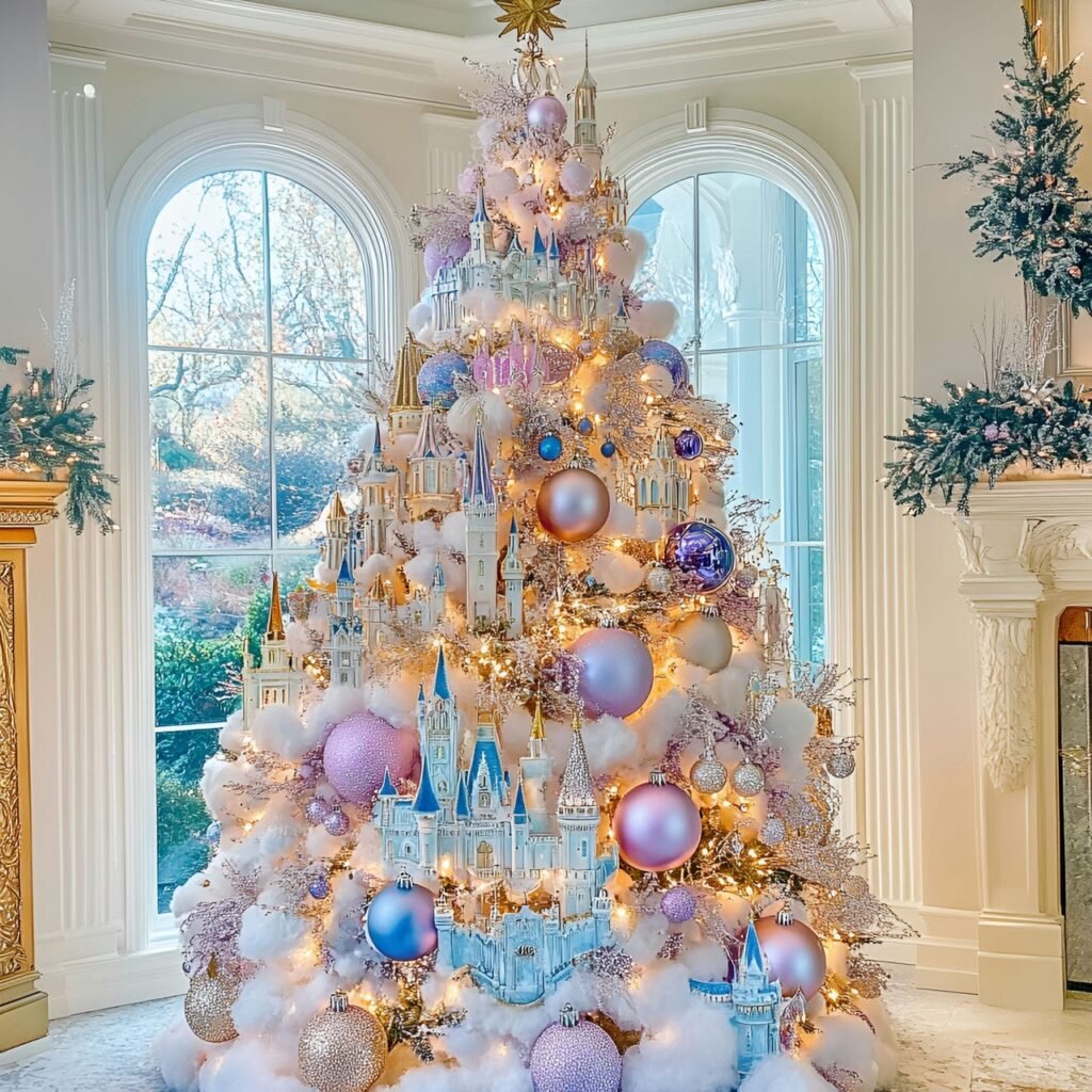 02. Disney Christmas Tree: Bring Magical Holiday Cheer to Your Home