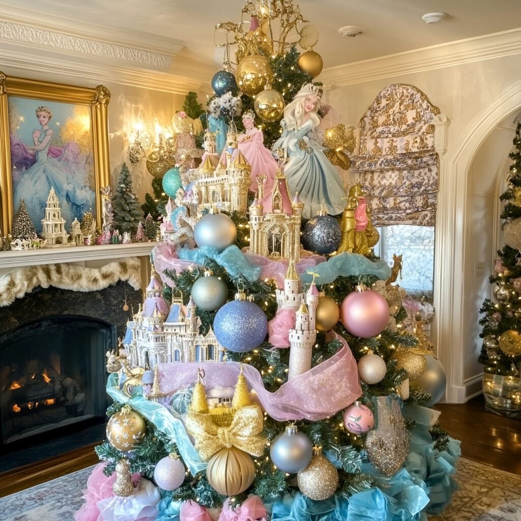 02. Disney Christmas Tree: Bring Magical Holiday Cheer to Your Home