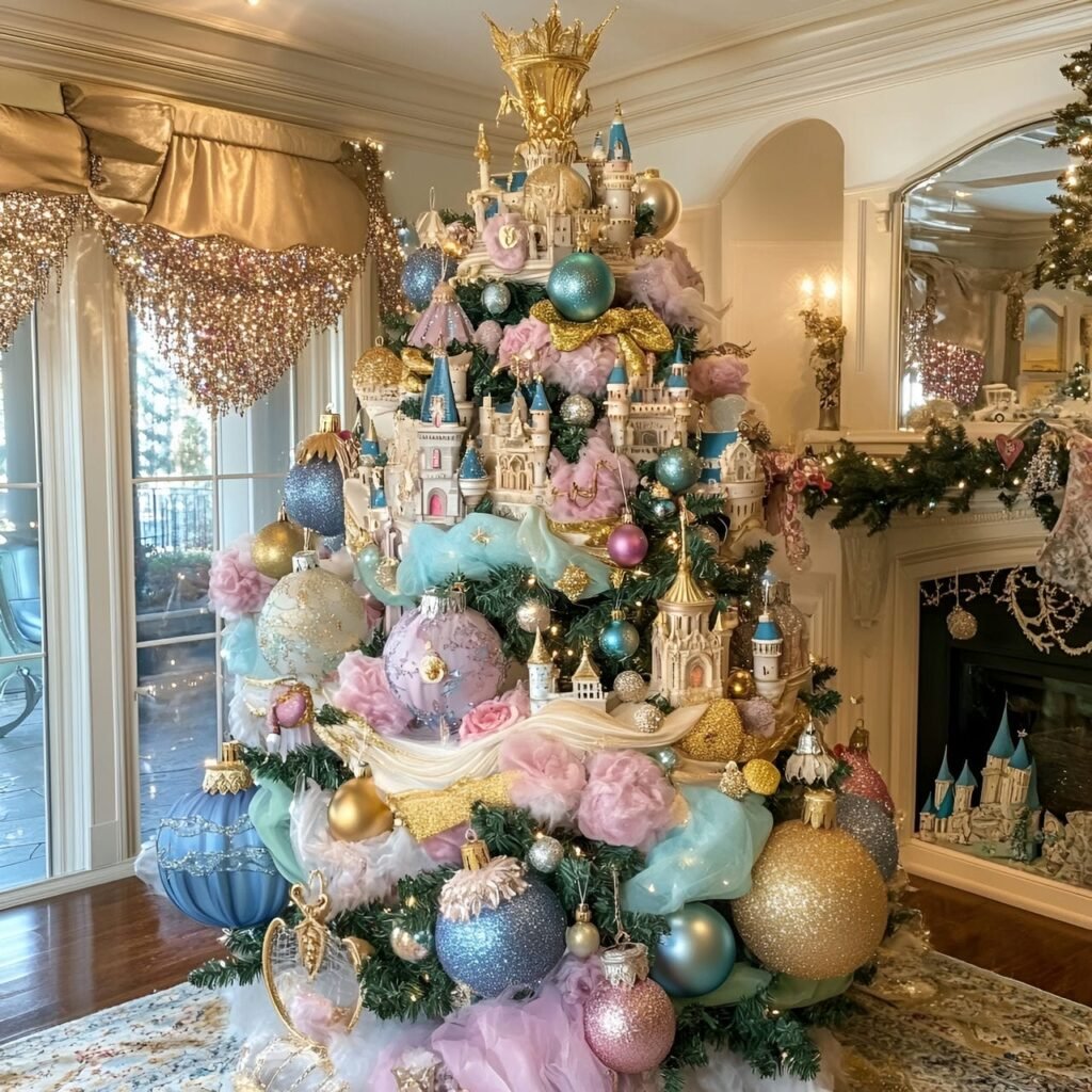 02. Disney Christmas Tree: Bring Magical Holiday Cheer to Your Home