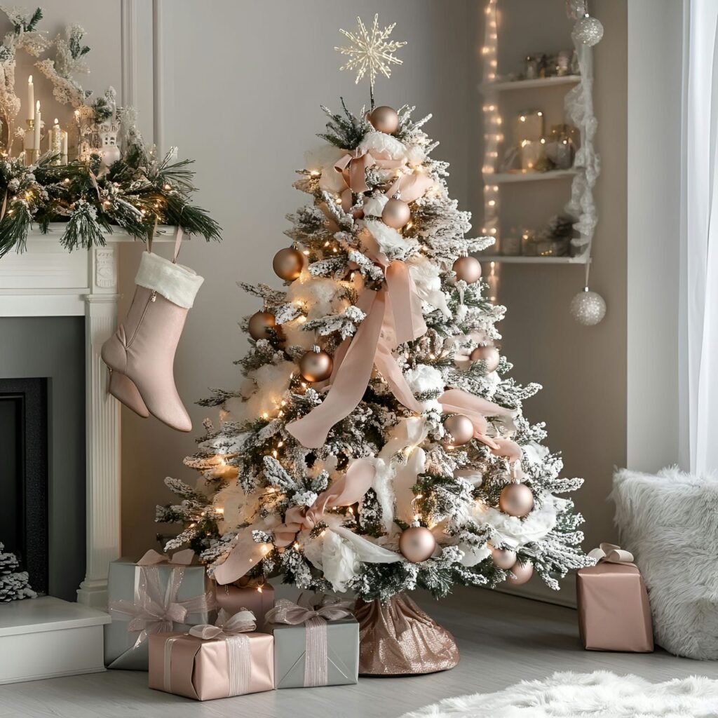 14. Ballet-Themed Christmas Tree: Graceful and Elegant Holiday Décor