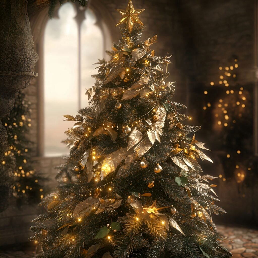 07. The Lord of the Rings Christmas Tree: Bring Middle-earth Magic to Your Holidays