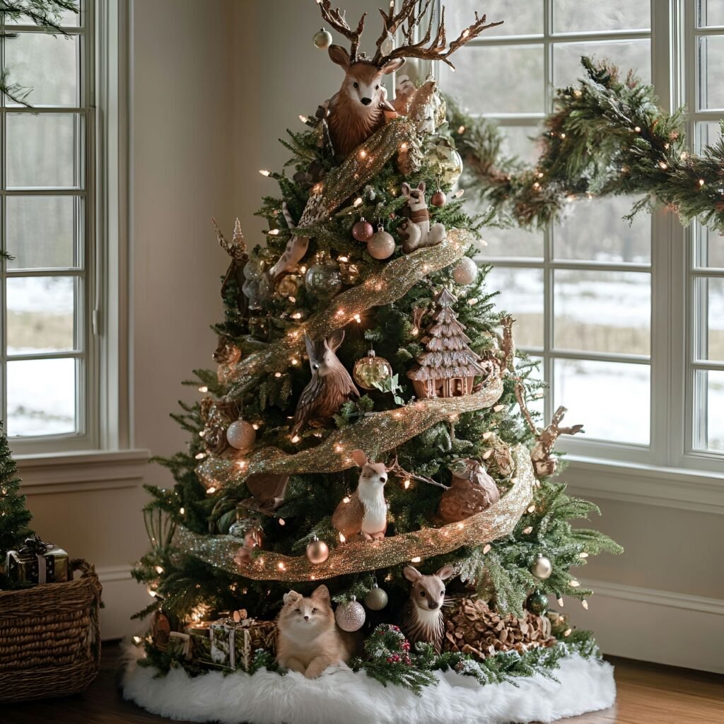 23. Whimsical Fairytale Christmas Tree: Enchanting Holiday Décor Ideas