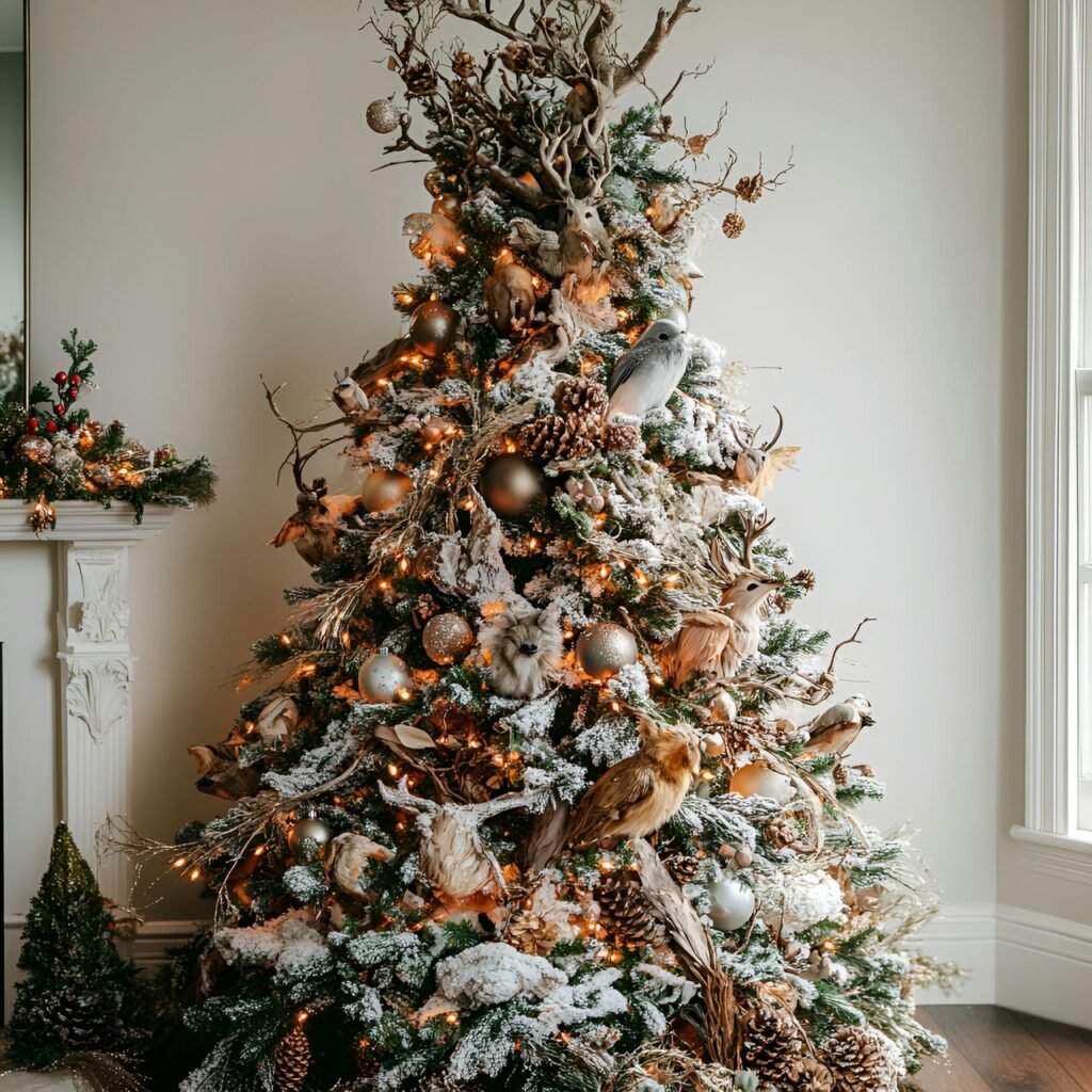 23. Whimsical Fairytale Christmas Tree: Enchanting Holiday Décor Ideas