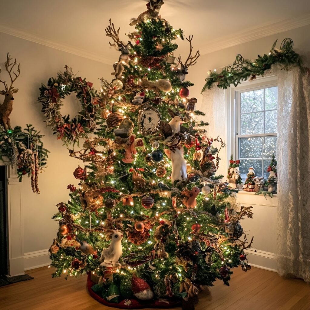 23. Whimsical Fairytale Christmas Tree: Enchanting Holiday Décor Ideas