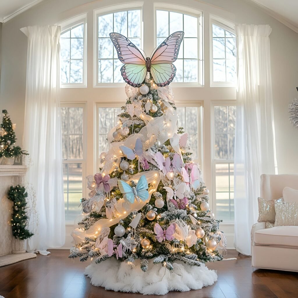 23. Whimsical Fairytale Christmas Tree: Enchanting Holiday Décor Ideas