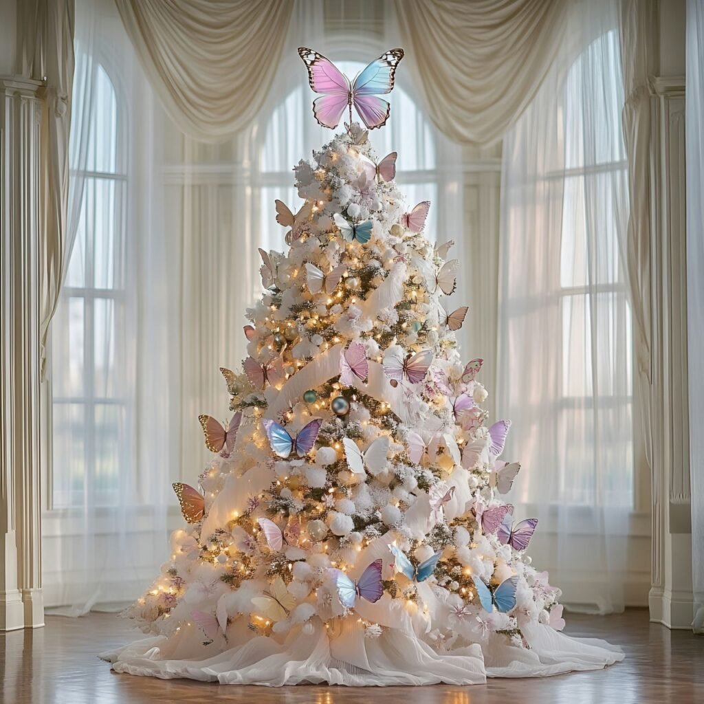 23. Whimsical Fairytale Christmas Tree: Enchanting Holiday Décor Ideas