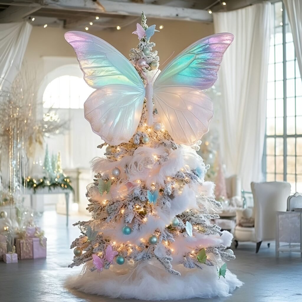 23. Whimsical Fairytale Christmas Tree: Enchanting Holiday Décor Ideas