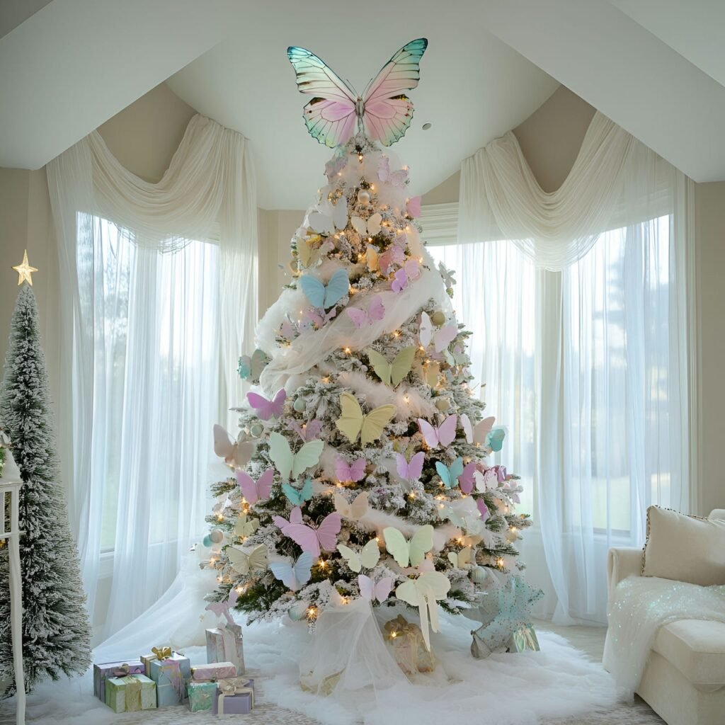 23. Whimsical Fairytale Christmas Tree: Enchanting Holiday Décor Ideas