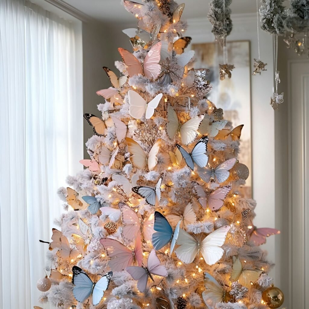 23. Whimsical Fairytale Christmas Tree: Enchanting Holiday Décor Ideas