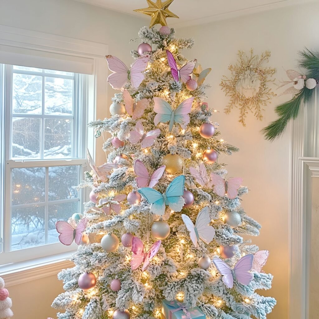 23. Whimsical Fairytale Christmas Tree: Enchanting Holiday Décor Ideas