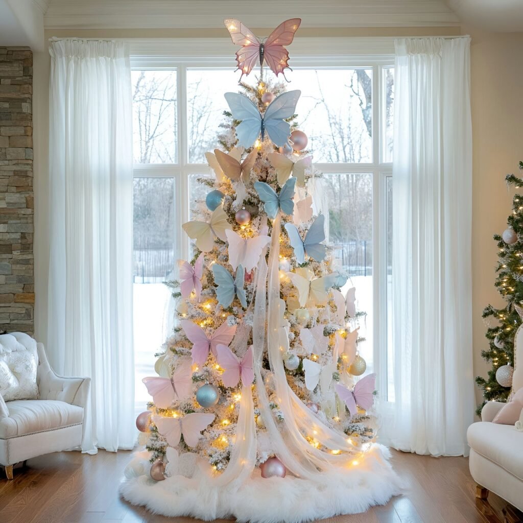 23. Whimsical Fairytale Christmas Tree: Enchanting Holiday Décor Ideas