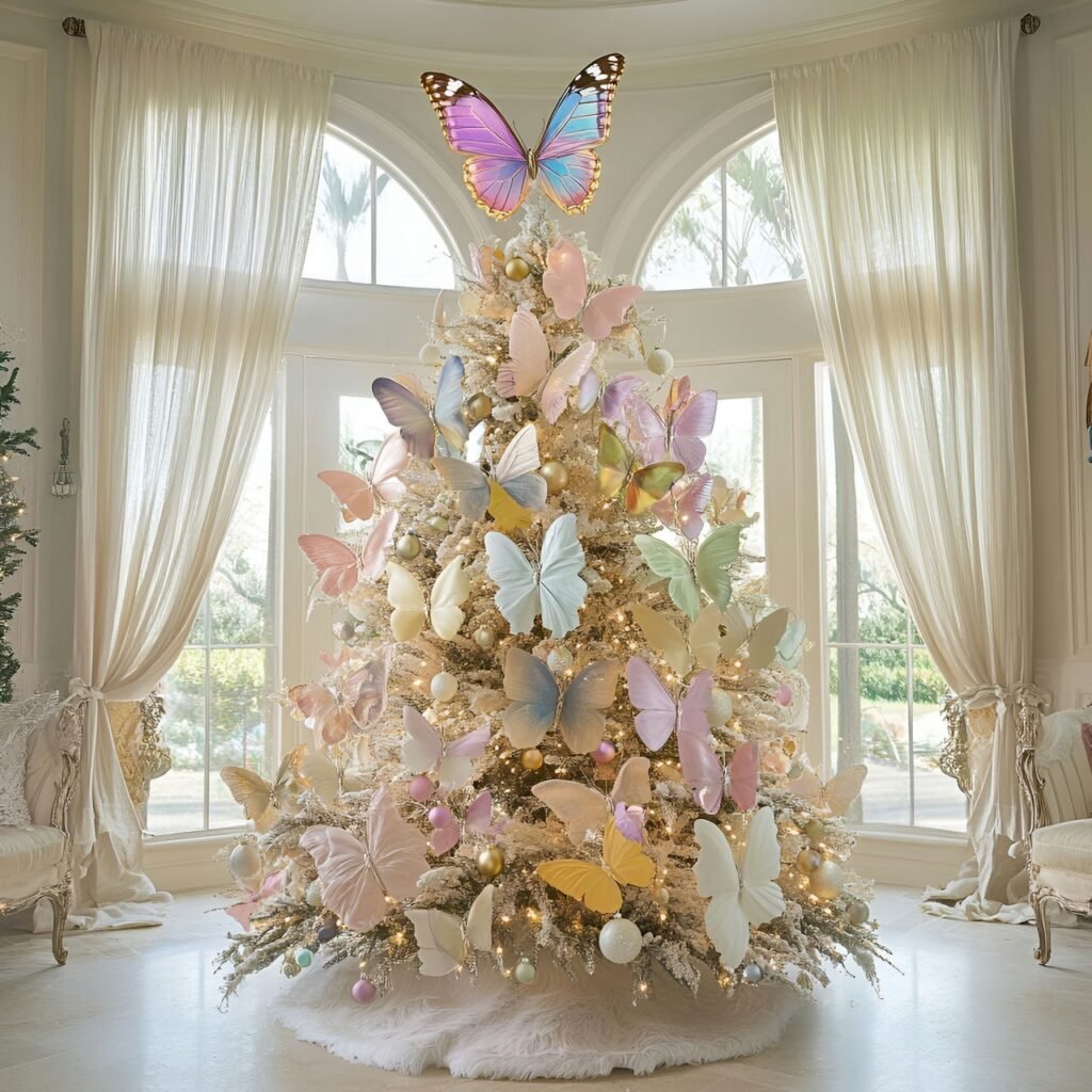 23. Whimsical Fairytale Christmas Tree: Enchanting Holiday Décor Ideas