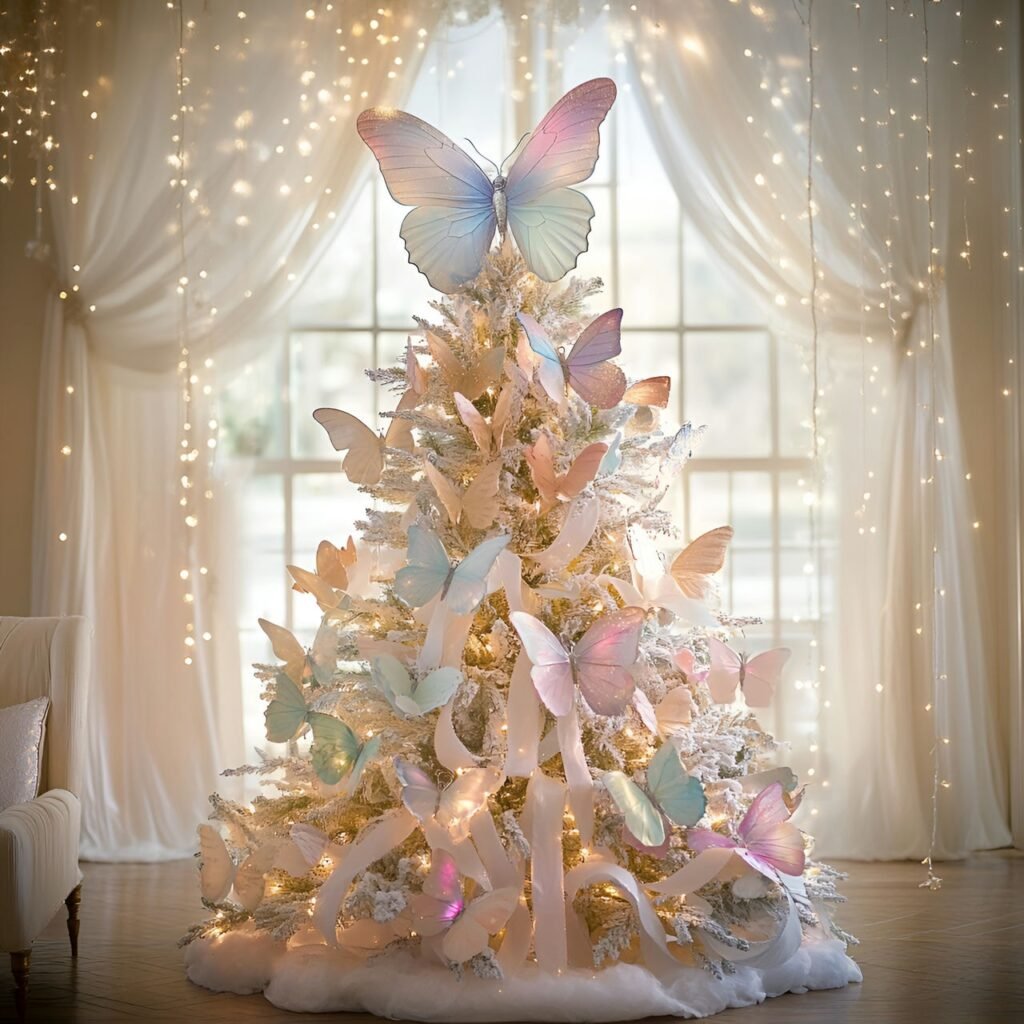 23. Whimsical Fairytale Christmas Tree: Enchanting Holiday Décor Ideas