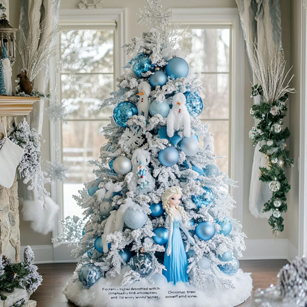 02. Disney Christmas Tree: Bring Magical Holiday Cheer to Your Home