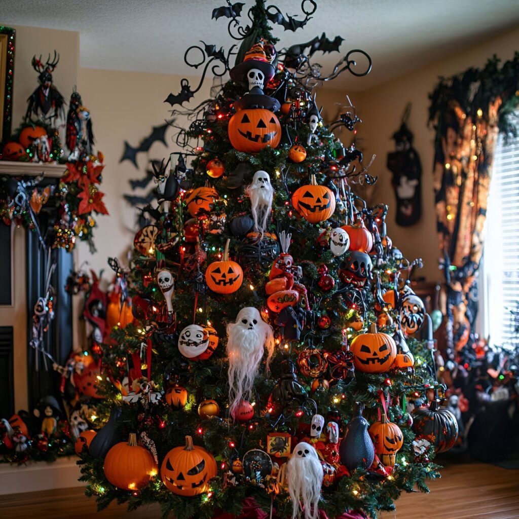 08. The Nightmare Before Christmas Tree: A Spooky and Festive Holiday Décor