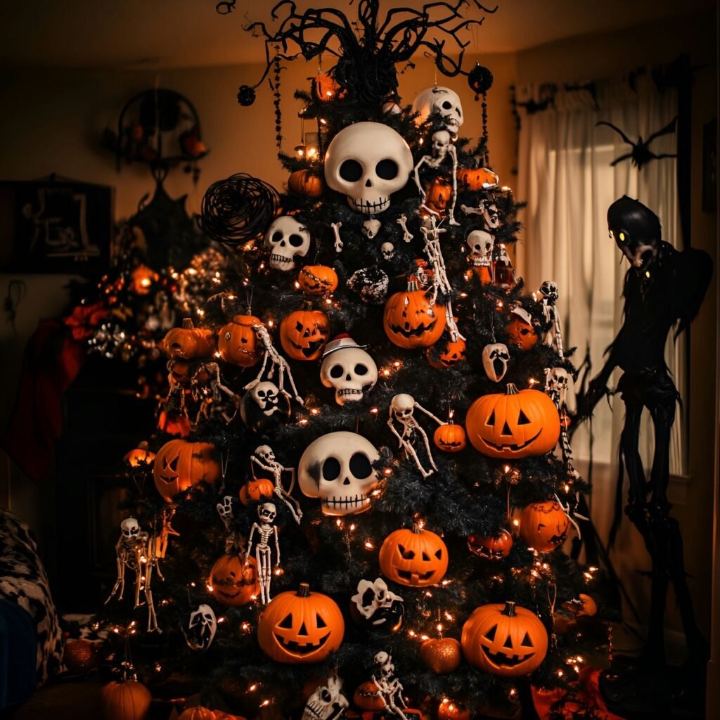 08. The Nightmare Before Christmas Tree: A Spooky and Festive Holiday Décor