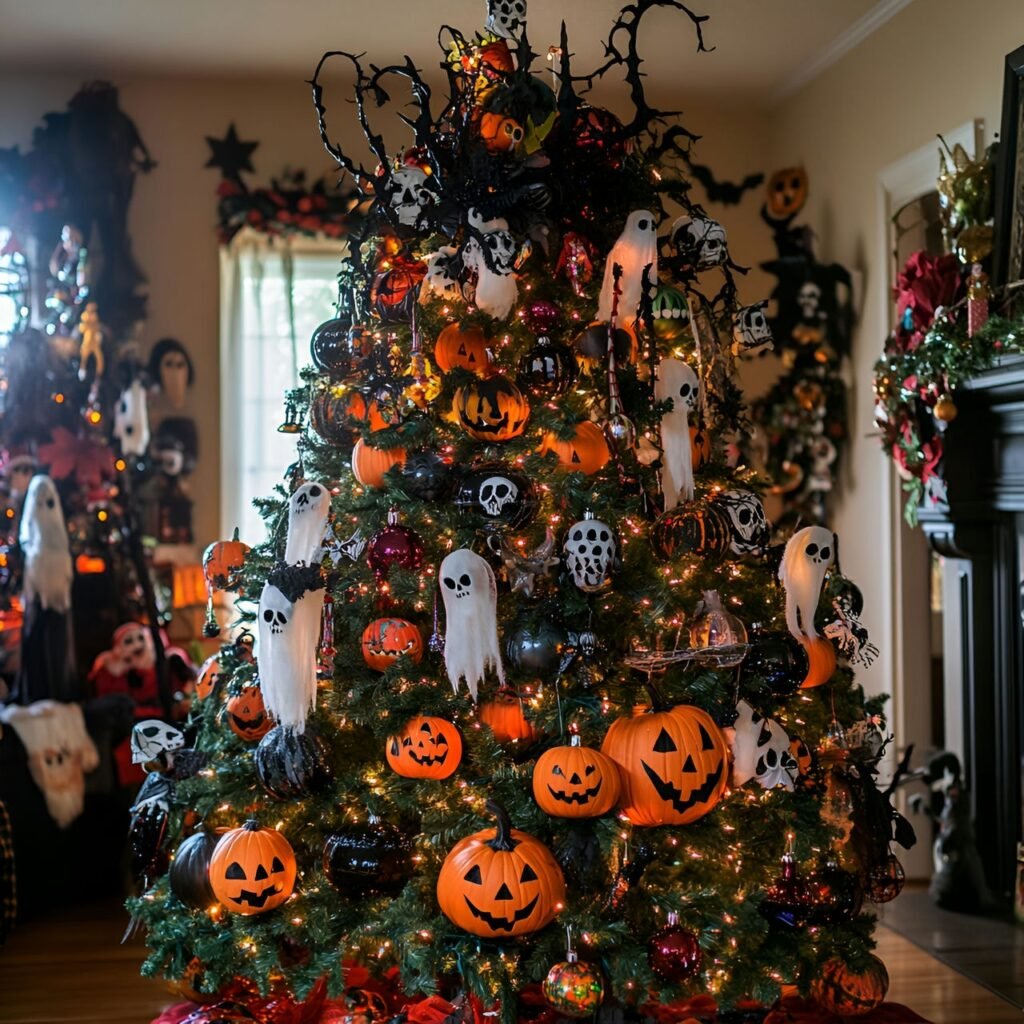 08. The Nightmare Before Christmas Tree: A Spooky and Festive Holiday Décor