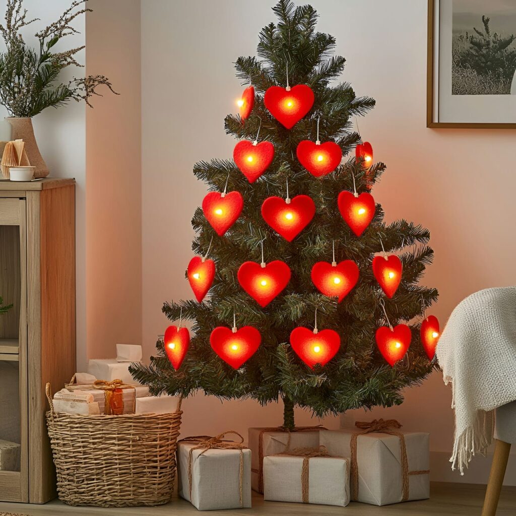 03. Heartfelt Glow Scandinavian Christmas Tree Lights