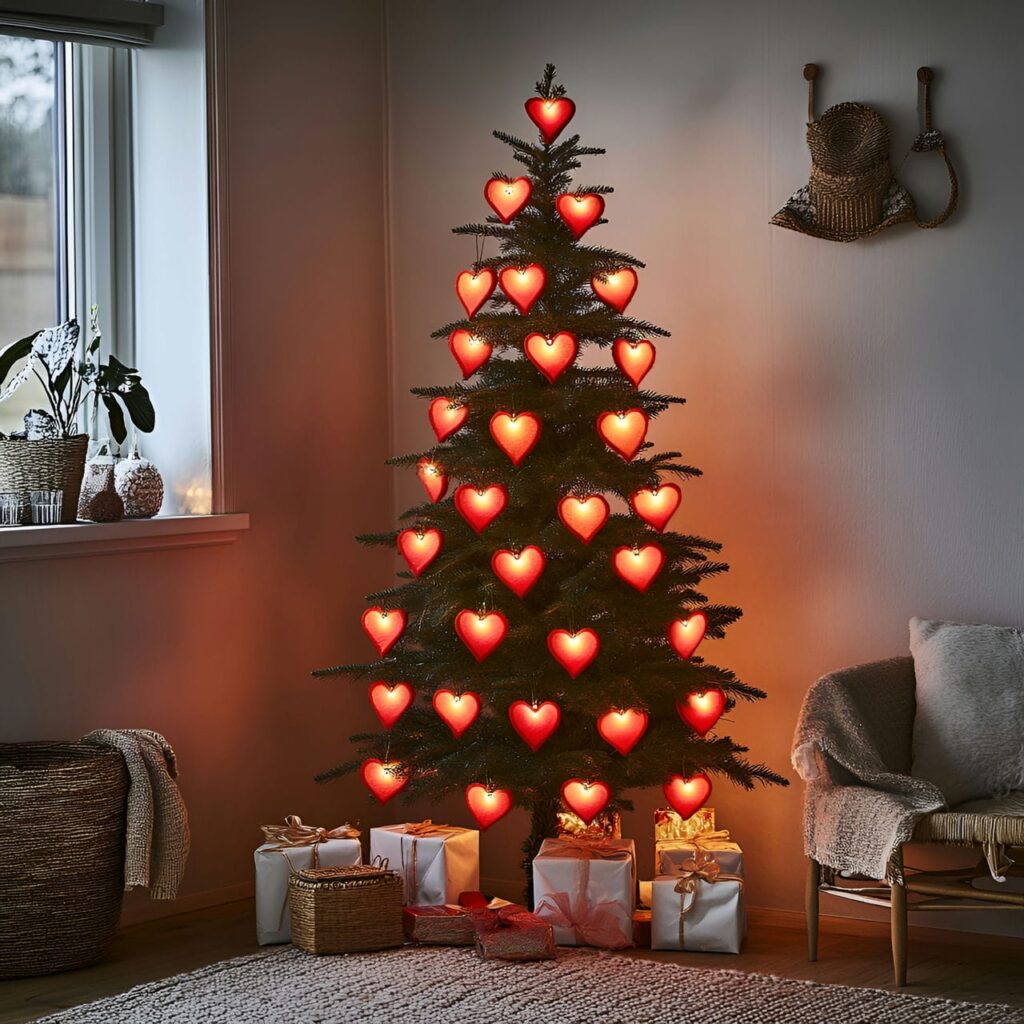 03. Heartfelt Glow Scandinavian Christmas Tree Lights