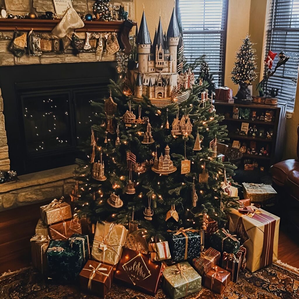 01. Harry Potter Christmas Tree: Enchant Your Holidays with Wizarding World Magic