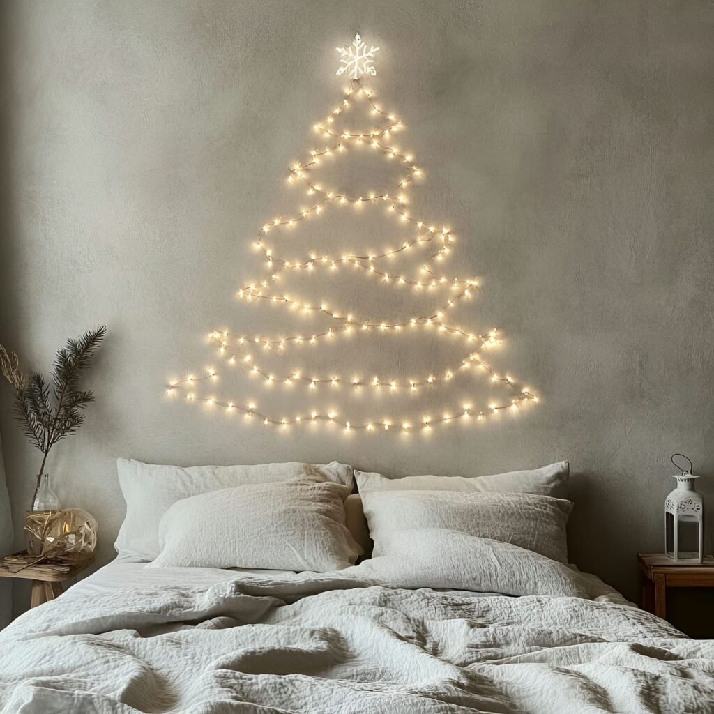 06. Invisible String Light Tree with Ambient Wall Glow