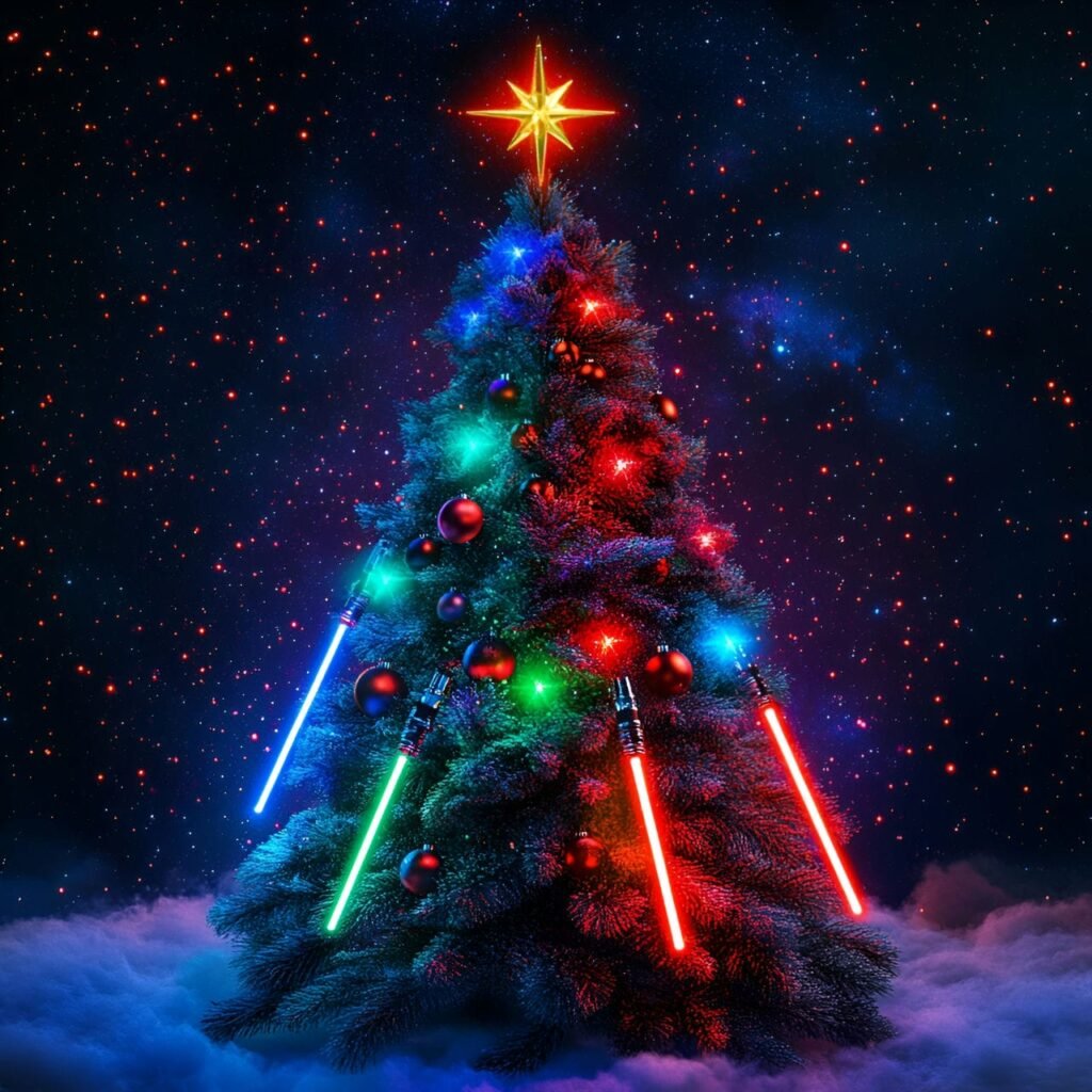 03. Star Wars Christmas Tree: Celebrate the Holidays in Galactic Style