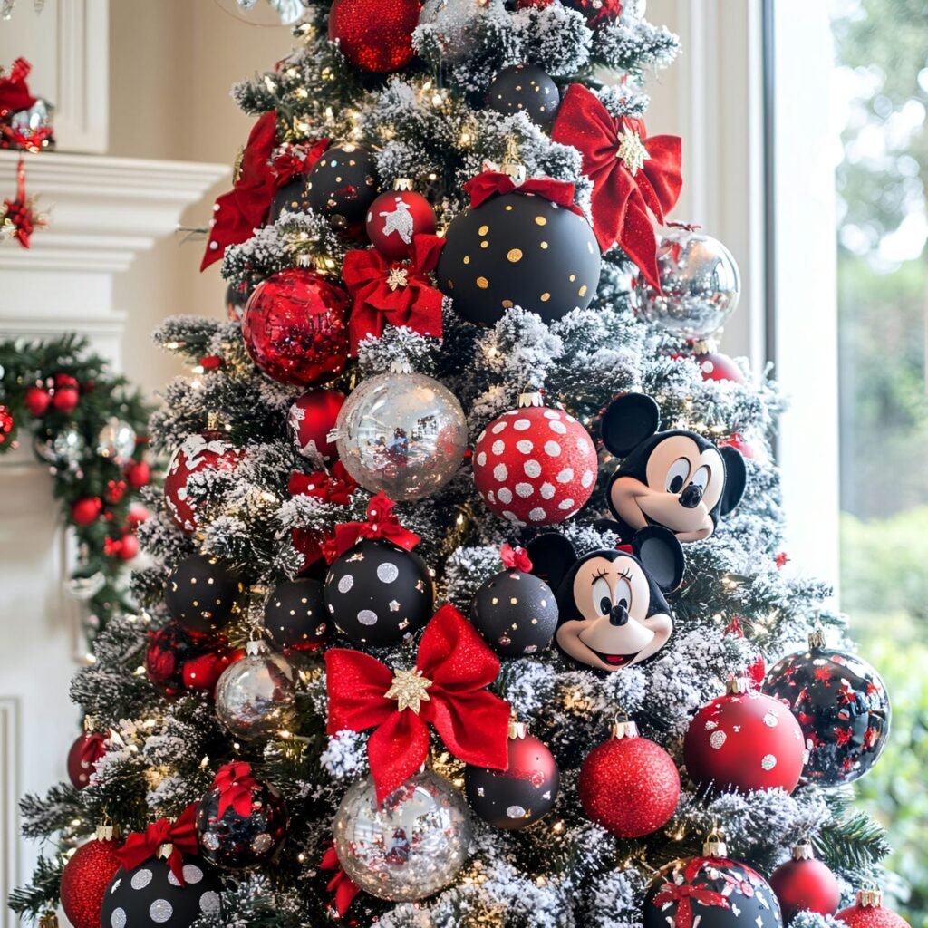 02. Disney Christmas Tree: Bring Magical Holiday Cheer to Your Home