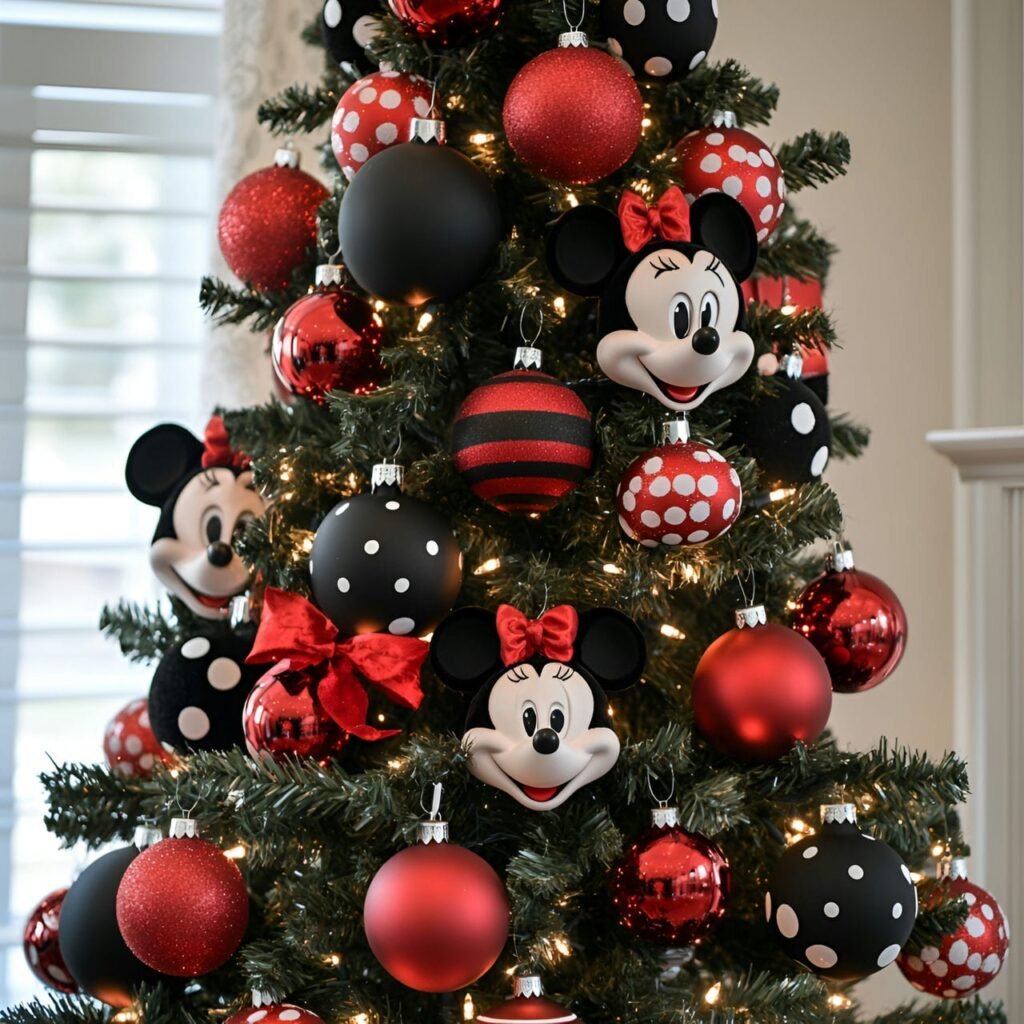 02. Disney Christmas Tree: Bring Magical Holiday Cheer to Your Home