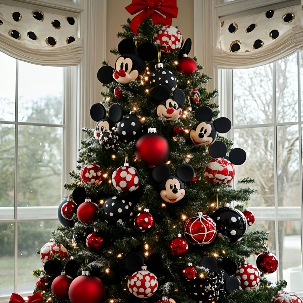 02. Disney Christmas Tree: Bring Magical Holiday Cheer to Your Home