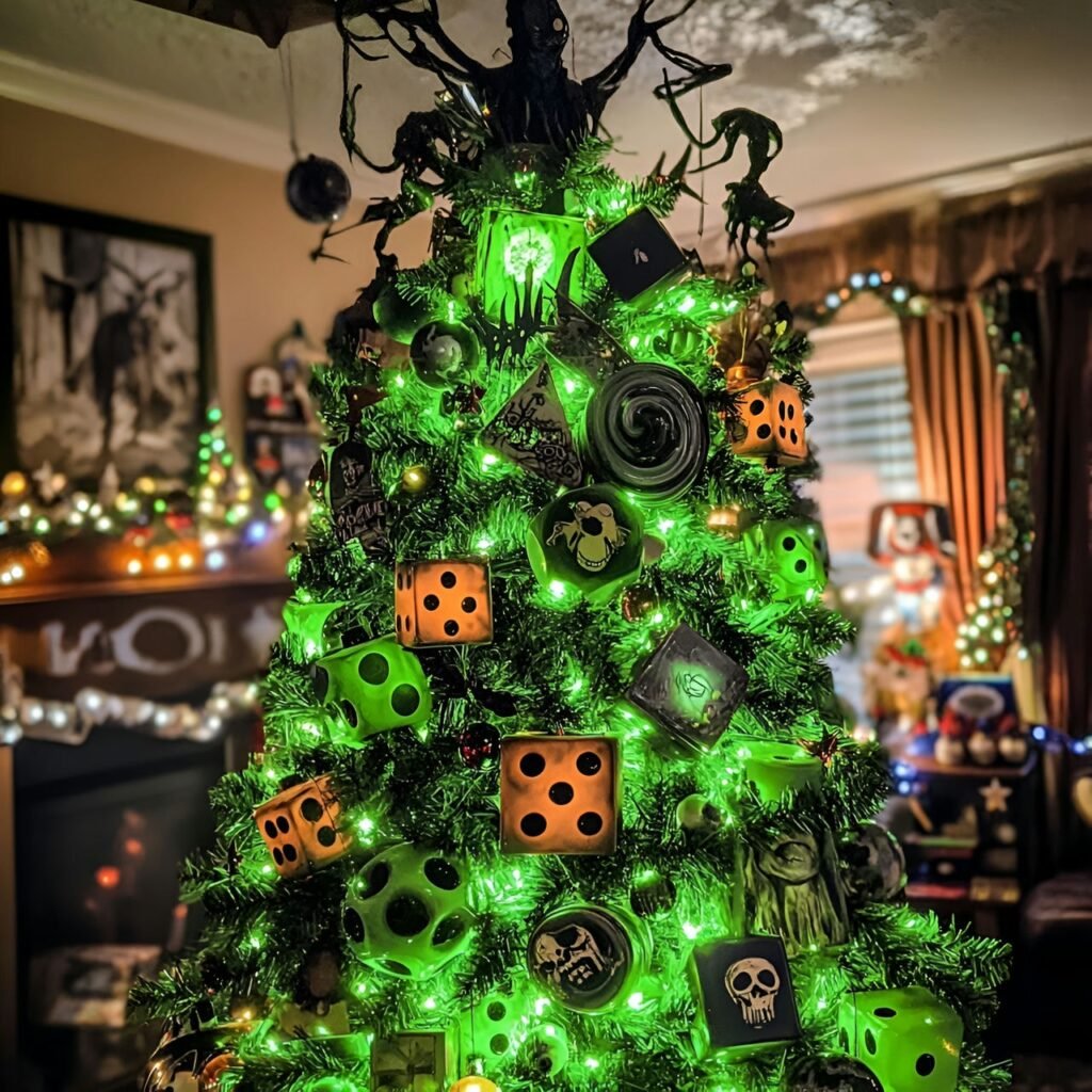 08. The Nightmare Before Christmas Tree: A Spooky and Festive Holiday Décor