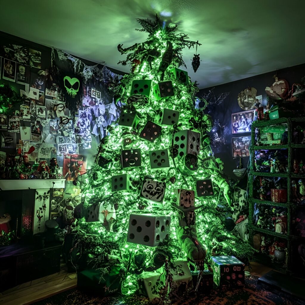 08. The Nightmare Before Christmas Tree: A Spooky and Festive Holiday Décor