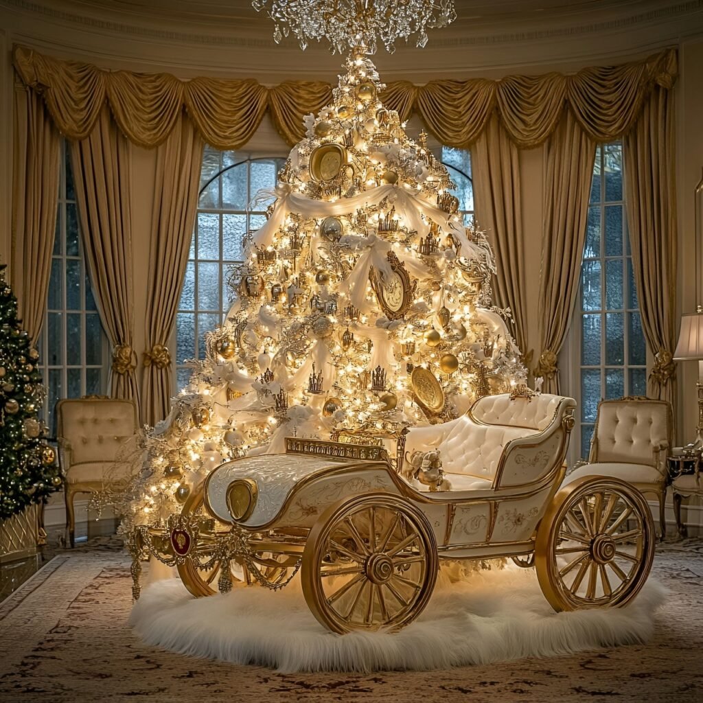 23. Whimsical Fairytale Christmas Tree: Enchanting Holiday Décor Ideas