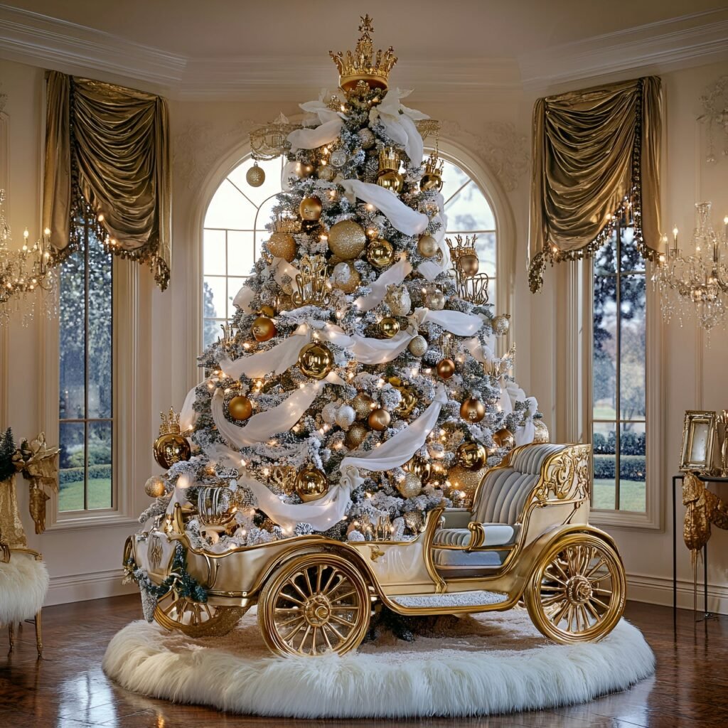 23. Whimsical Fairytale Christmas Tree: Enchanting Holiday Décor Ideas