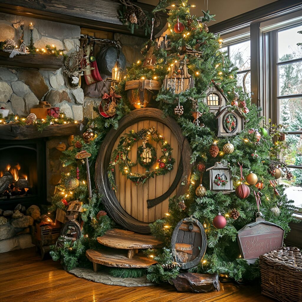 07. The Lord of the Rings Christmas Tree: Bring Middle-earth Magic to Your Holidays