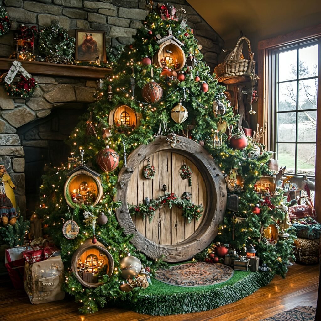 07. The Lord of the Rings Christmas Tree: Bring Middle-earth Magic to Your Holidays