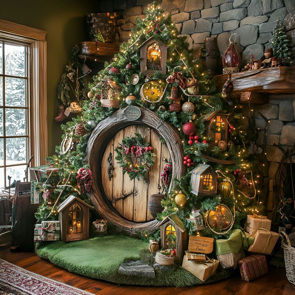 07. The Lord of the Rings Christmas Tree: Bring Middle-earth Magic to Your Holidays