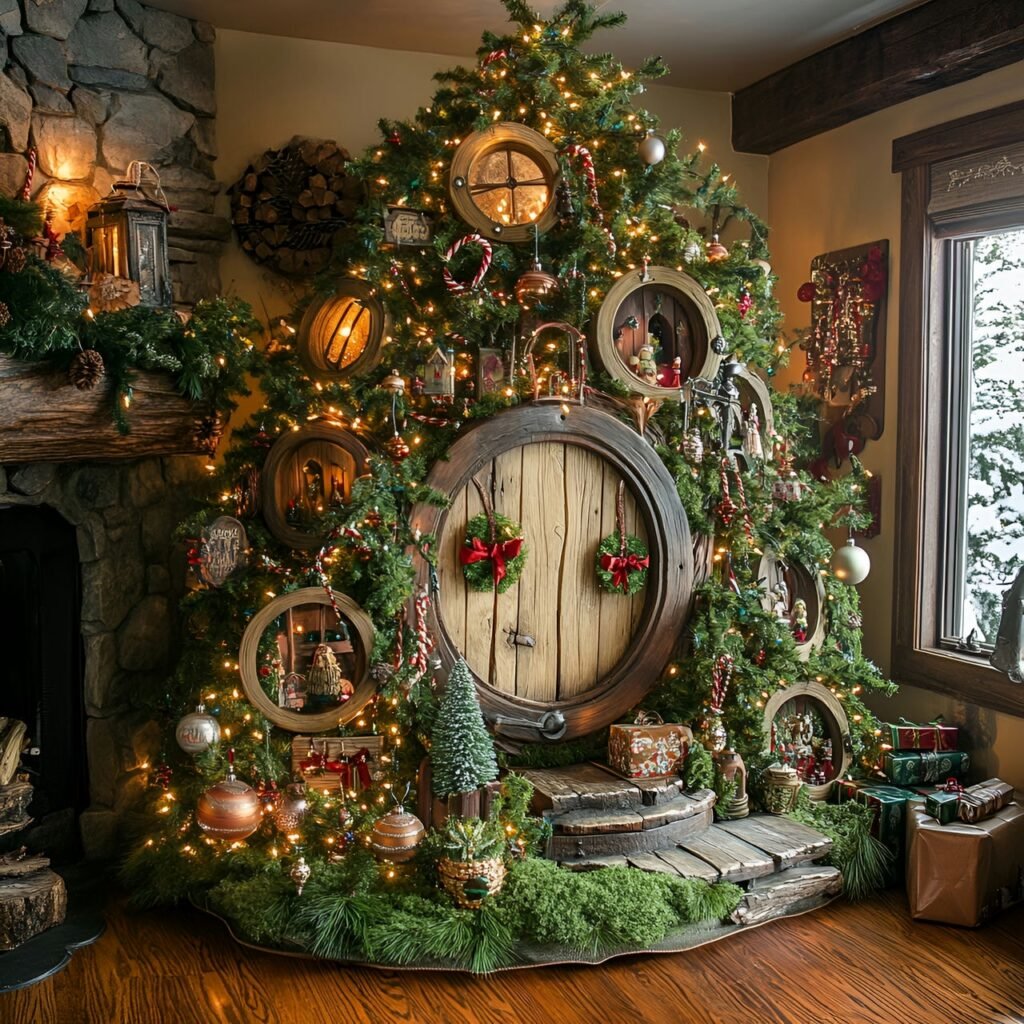 07. The Lord of the Rings Christmas Tree: Bring Middle-earth Magic to Your Holidays