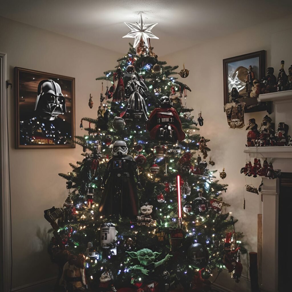 03. Star Wars Christmas Tree: Celebrate the Holidays in Galactic Style