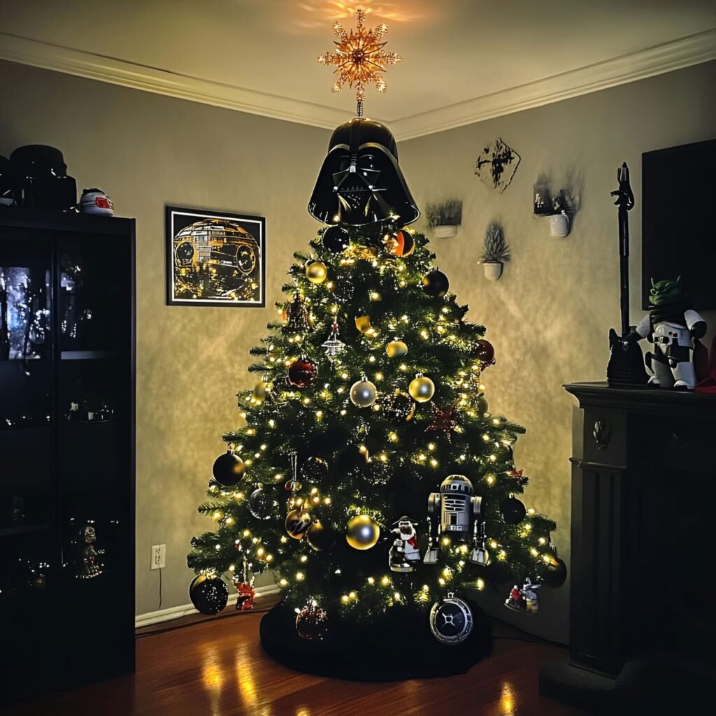 03. Star Wars Christmas Tree: Celebrate the Holidays in Galactic Style