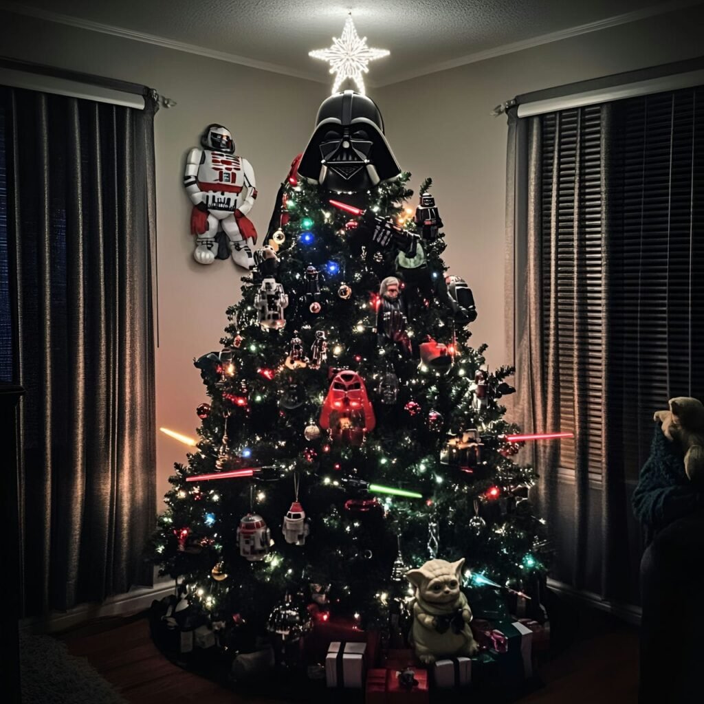 03. Star Wars Christmas Tree: Celebrate the Holidays in Galactic Style